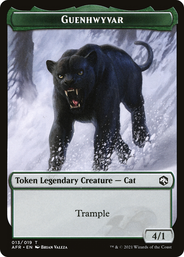 Guenhwyvar Token [Dungeons & Dragons: Adventures in the Forgotten Realms Tokens] - Trinity Hobby