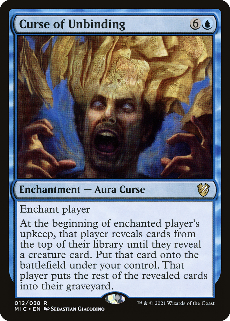 Curse of Unbinding [Innistrad: Midnight Hunt Commander] - Trinity Hobby