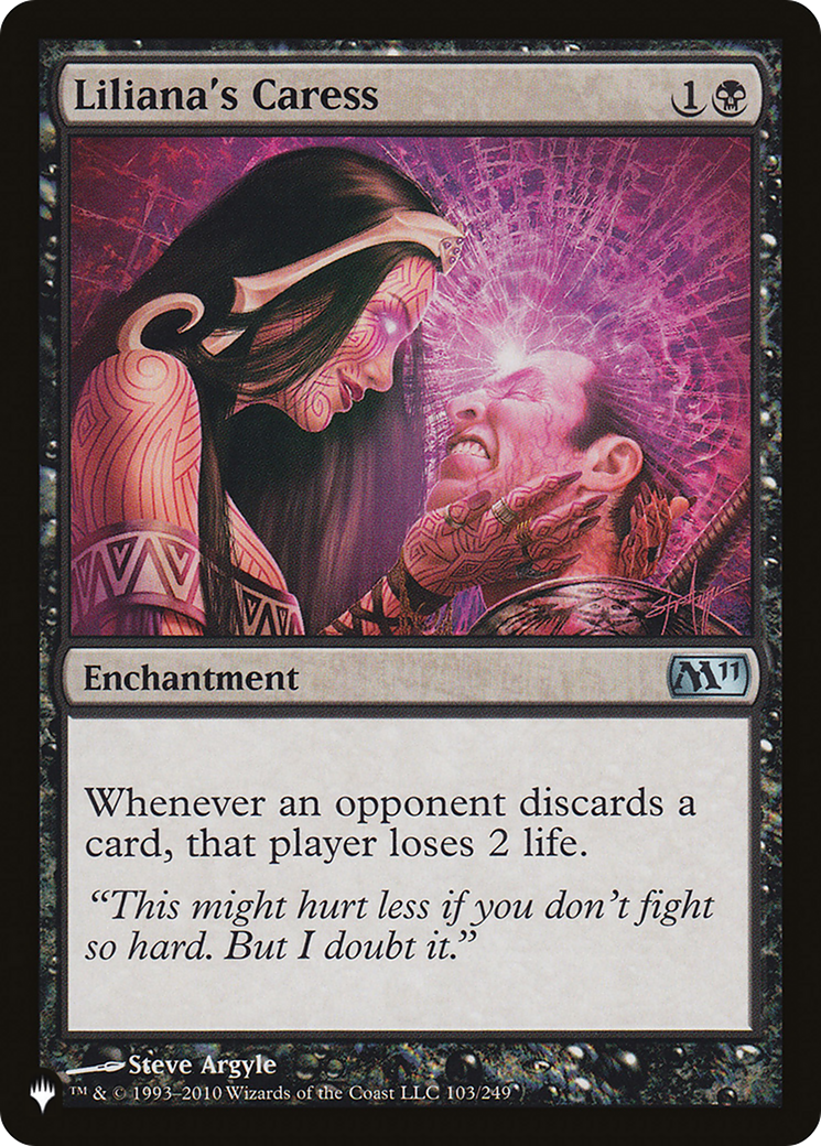Liliana's Caress [The List] - Trinity Hobby