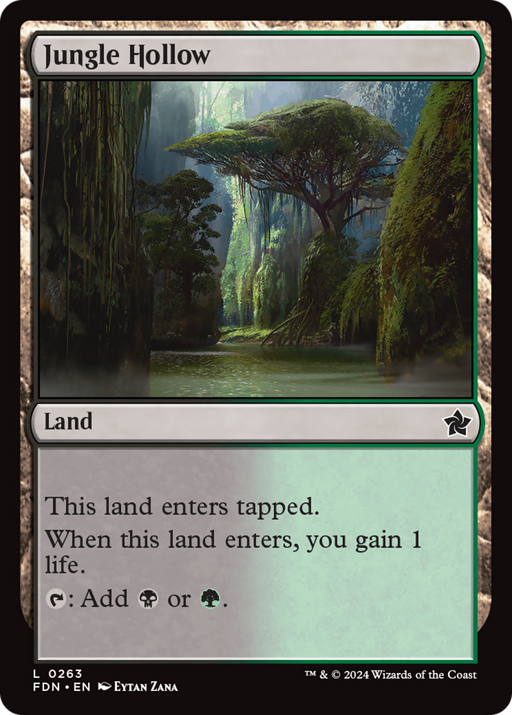 Jungle Hollow [Foundations] - Trinity Hobby