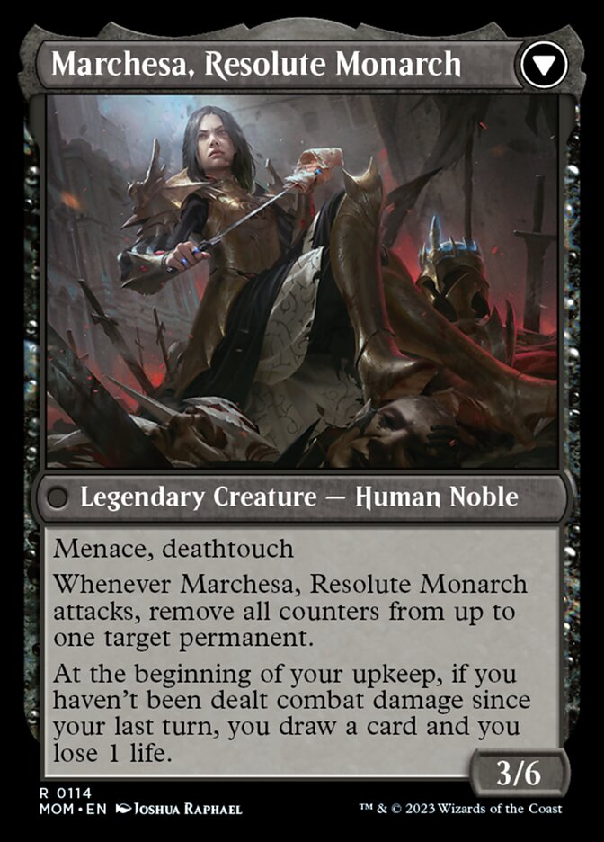 Invasion of Fiora // Marchesa, Resolute Monarch [March of the Machine] - Trinity Hobby