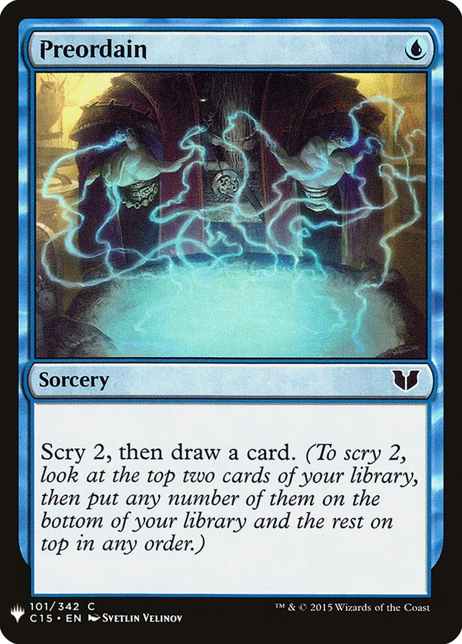 Preordain [Mystery Booster] - Trinity Hobby
