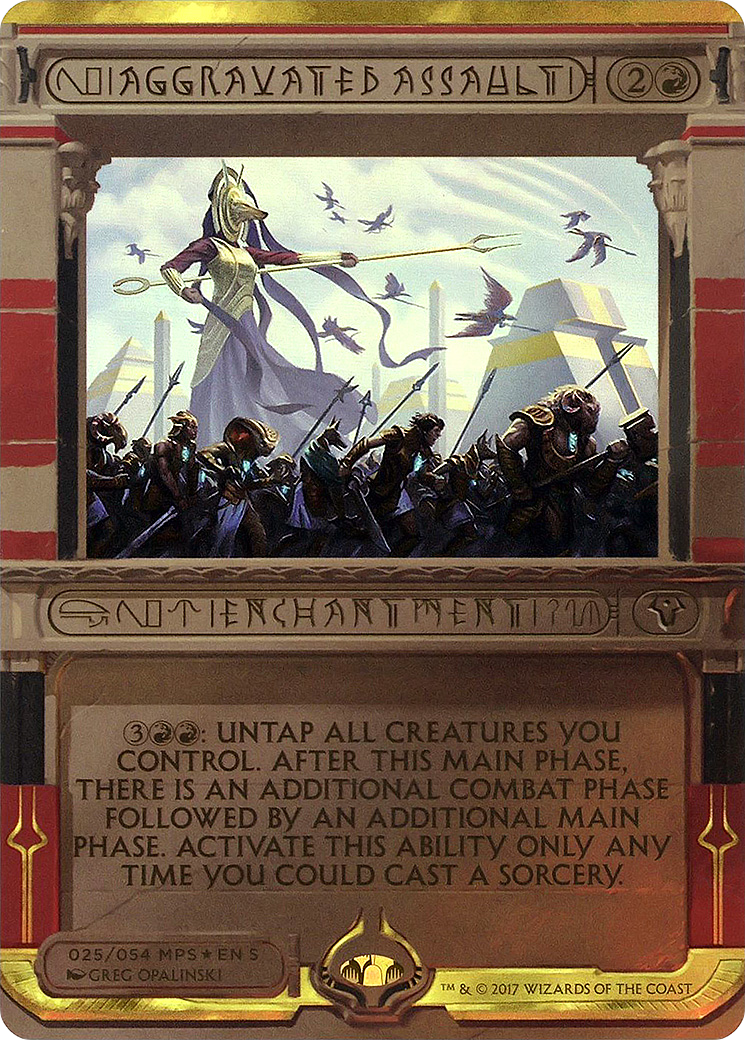 Aggravated Assault (Invocation) [Amonkhet Invocations] - Trinity Hobby