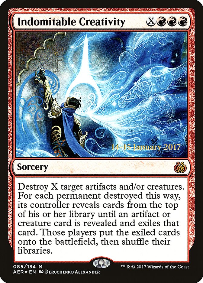 Indomitable Creativity [Aether Revolt Prerelease Promos] - Trinity Hobby