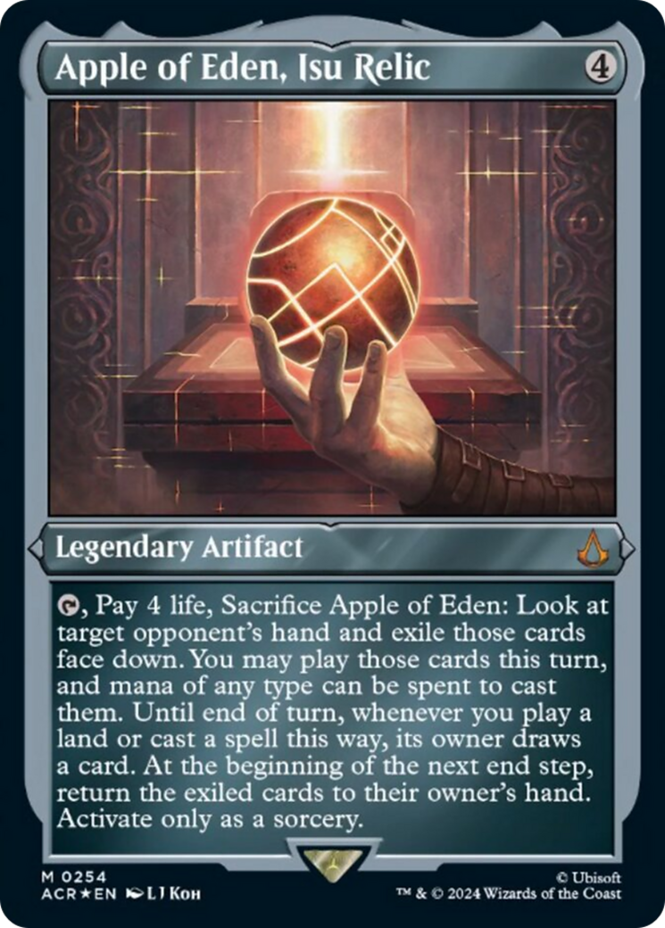 Apple of Eden, Isu Relic (Foil Etched) [Assassin's Creed] - Trinity Hobby