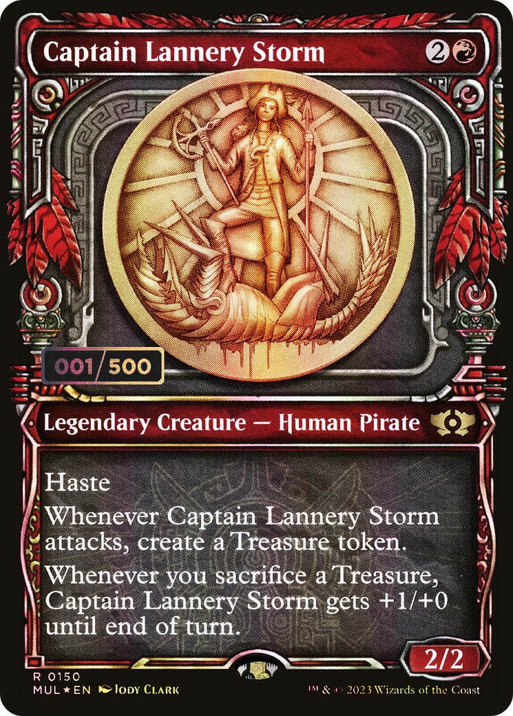 Captain Lannery Storm (Serialized) [Multiverse Legends] - Trinity Hobby