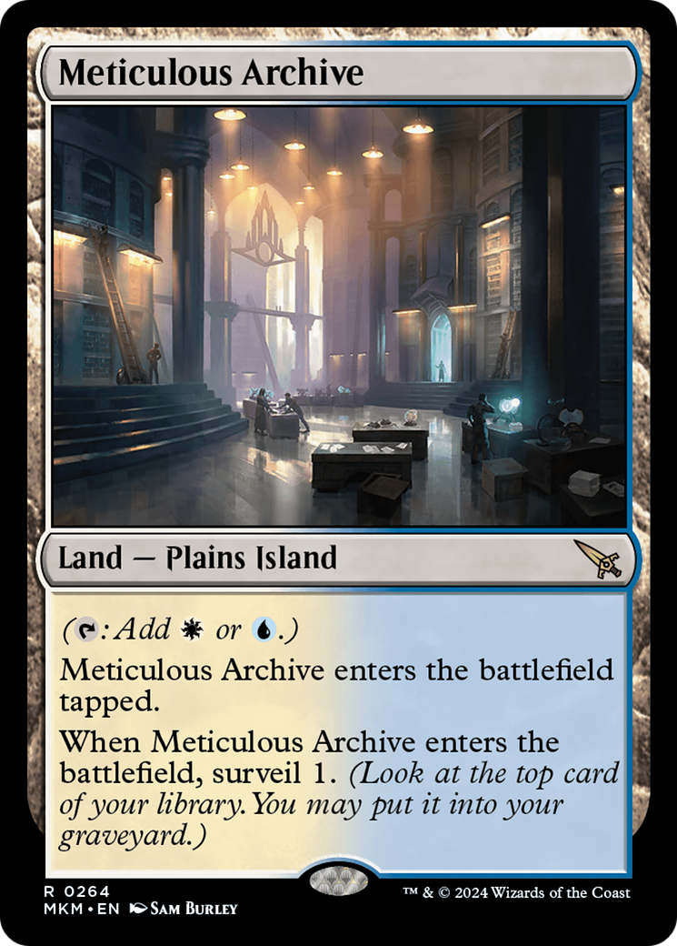 Meticulous Archive [Murders at Karlov Manor] - Trinity Hobby