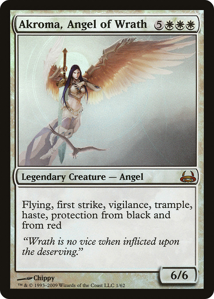Akroma, Angel of Wrath [Duel Decks: Divine vs. Demonic] - Trinity Hobby