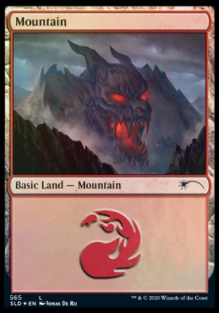 Mountain (Develish) (565) [Secret Lair Drop Promos] - Trinity Hobby