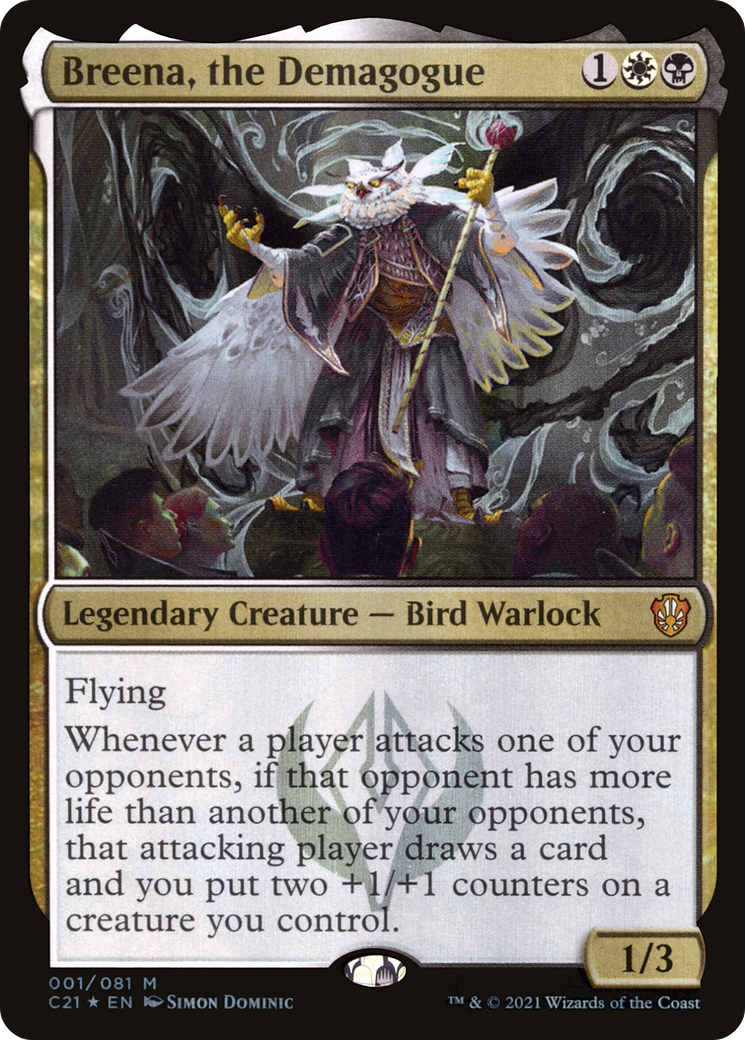 Breena, the Demagogue [Commander 2021] - Trinity Hobby