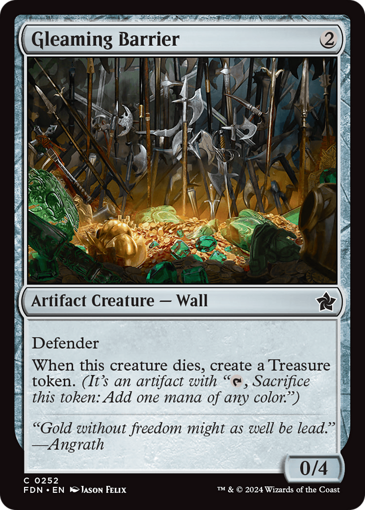 Gleaming Barrier [Foundations] - Trinity Hobby