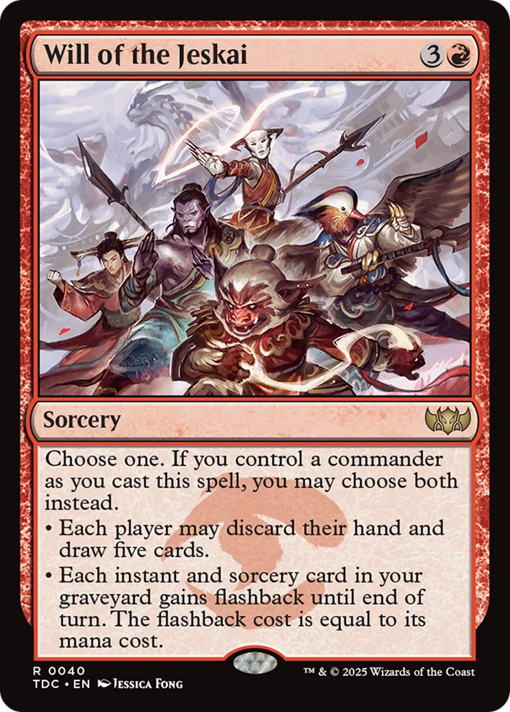 Will of the Jeskai [Tarkir: Dragonstorm Commander] - Trinity Hobby