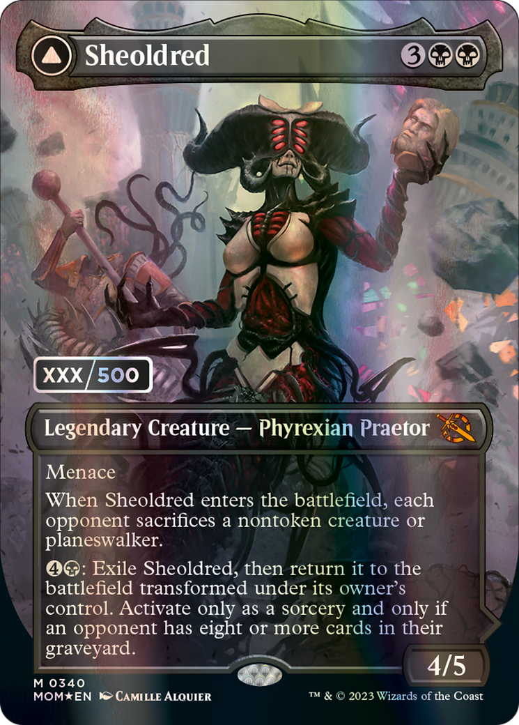 Sheoldred // The True Scriptures (Serialized) [March of the Machine] - Trinity Hobby