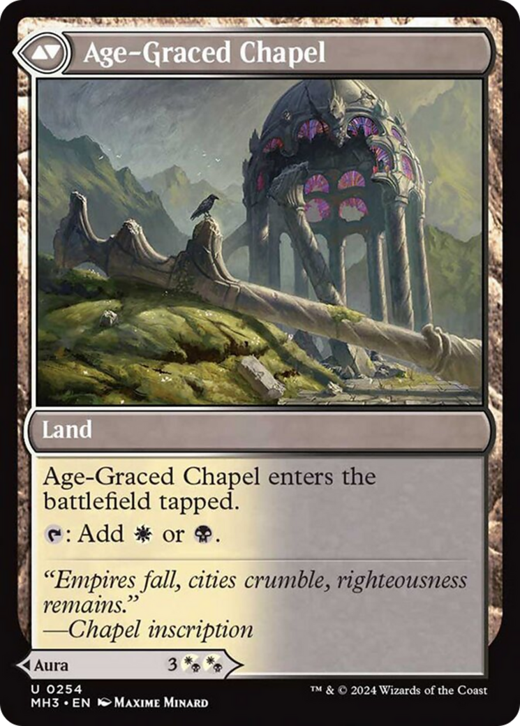 Glasswing Grace // Age-Graced Chapel [Modern Horizons 3] - Trinity Hobby