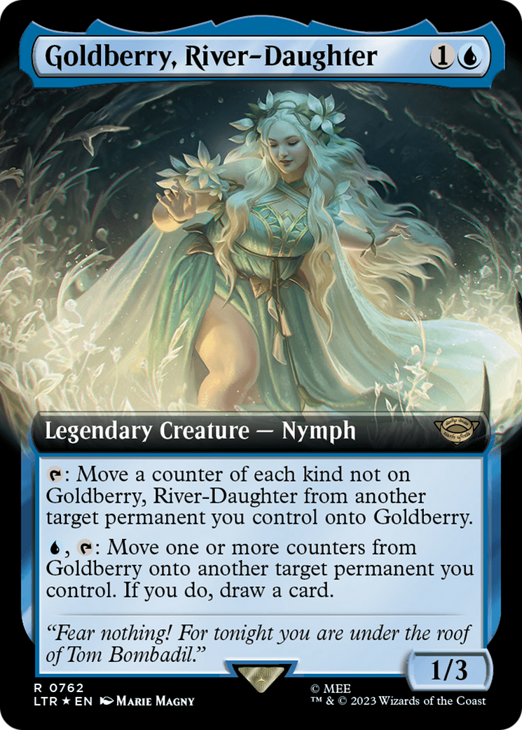Goldberry, River-Daughter (Extended Art) (Surge Foil) [The Lord of the Rings: Tales of Middle-Earth] - Trinity Hobby