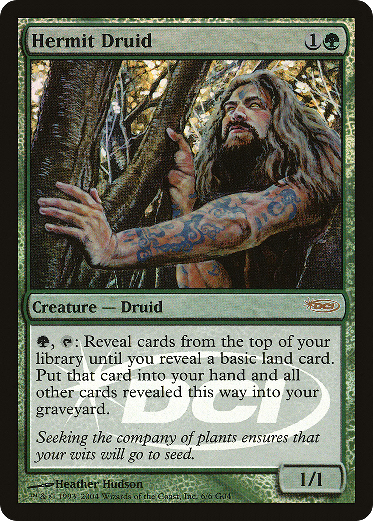 Ermite Druide [Cartes-cadeaux du juge 2004] 