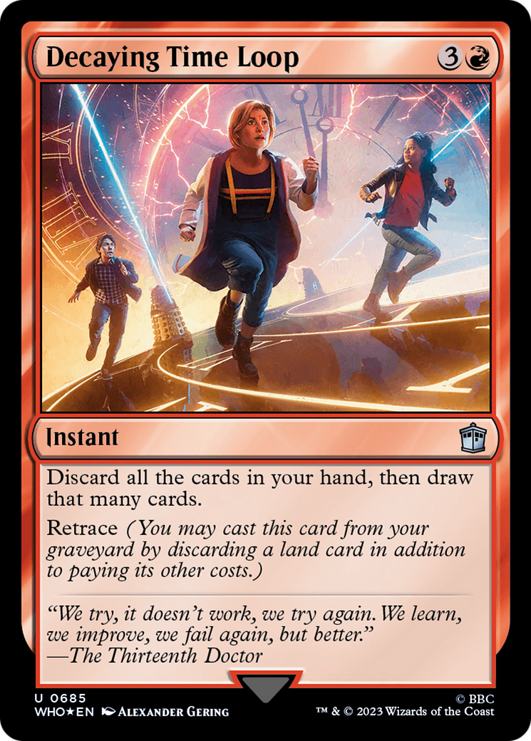 Decaying Time Loop (Surge Foil) [Doctor Who] - Trinity Hobby