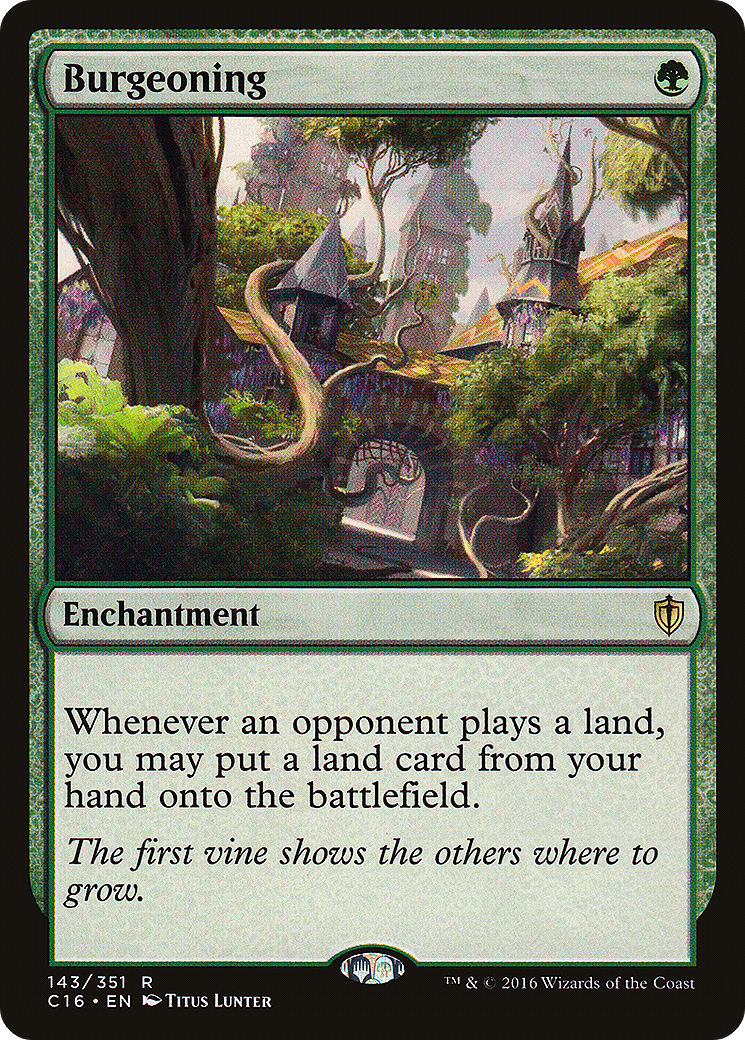 Burgeoning [Commander 2016] - Trinity Hobby