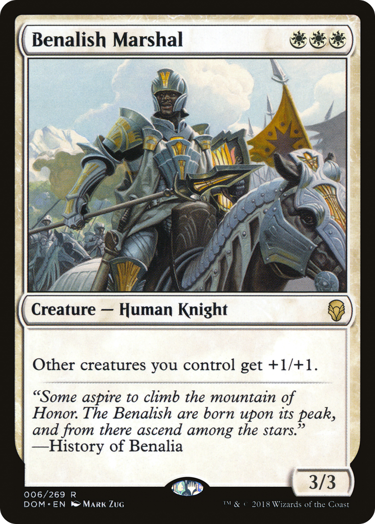 Benalish Marshal [Dominaria] - Trinity Hobby
