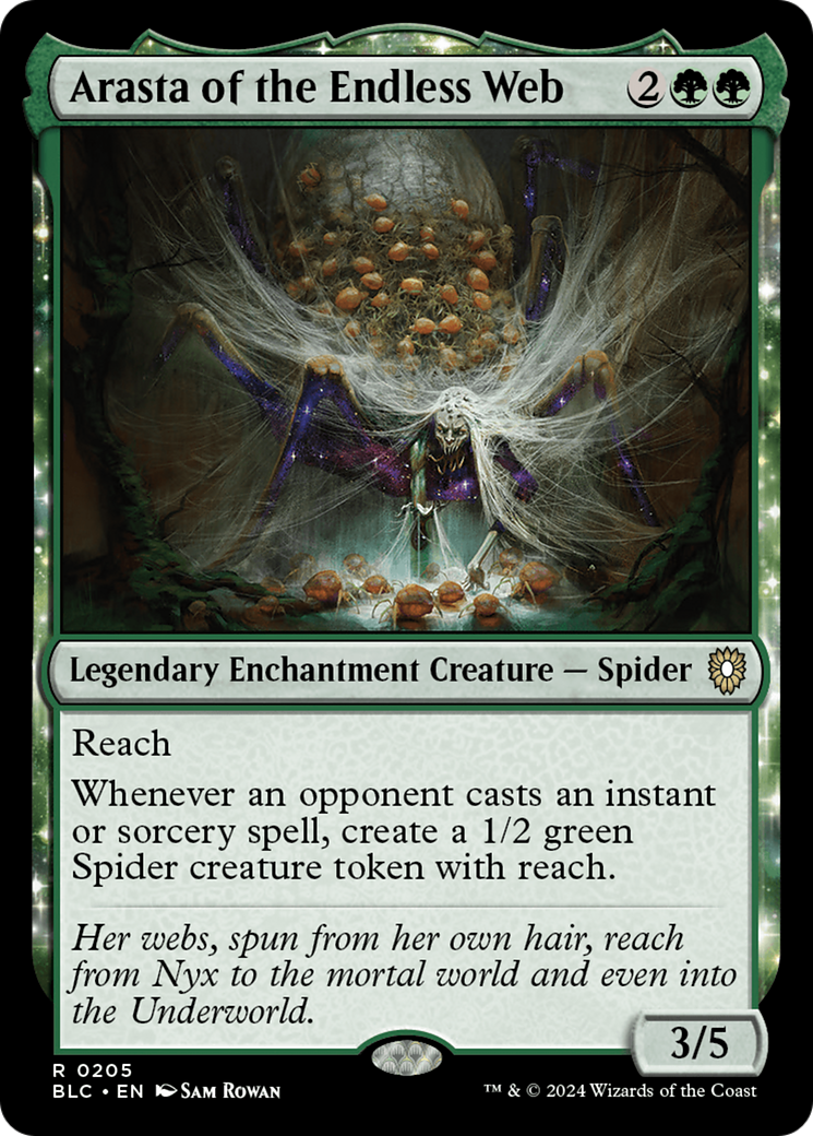 Arasta of the Endless Web [Bloomburrow Commander] - Trinity Hobby