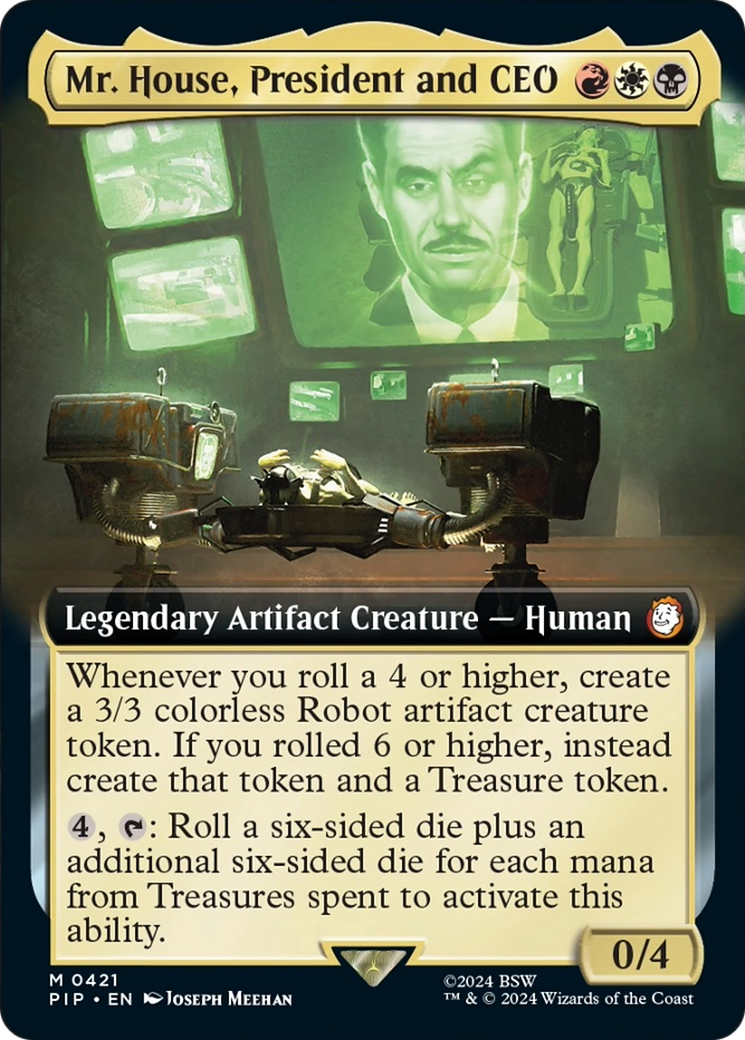 Mr. House, President and CEO (Extended Art) [Fallout] - Trinity Hobby