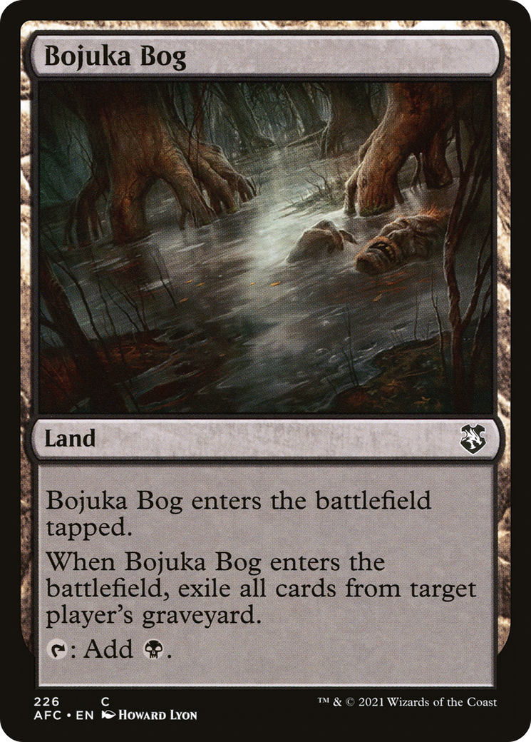 Bojuka Bog [Dungeons & Dragons: Adventures in the Forgotten Realms Commander] - Trinity Hobby