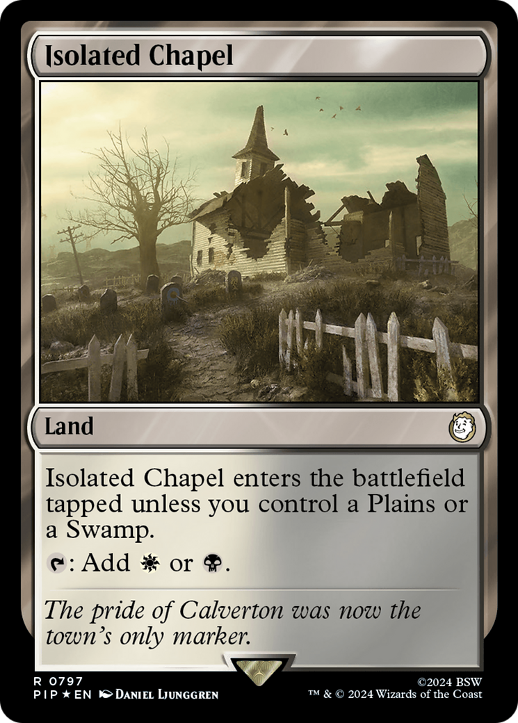 Isolated Chapel (Surge Foil) [Fallout] - Trinity Hobby