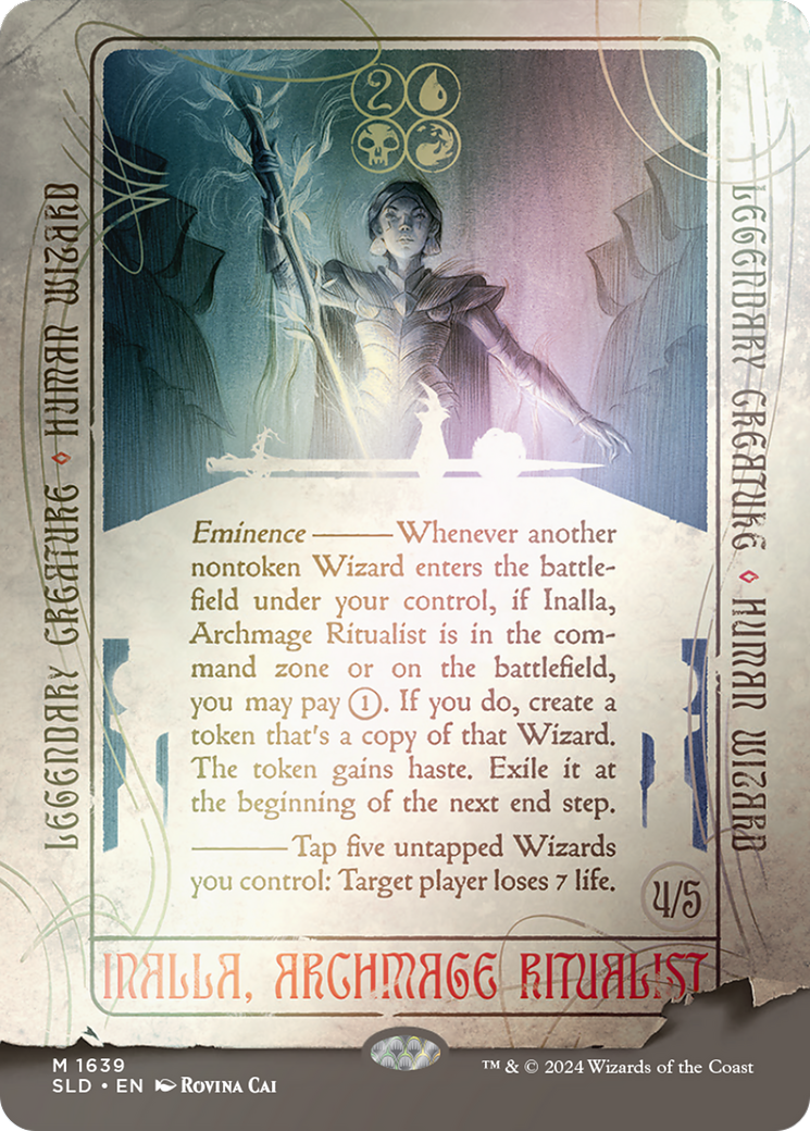 Inalla, Archmage Ritualist (Rainbow Foil) [Secret Lair Drop Series] - Trinity Hobby