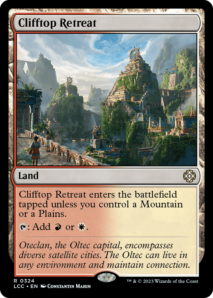 Clifftop Retreat [The Lost Caverns of Ixalan Commander] - Trinity Hobby