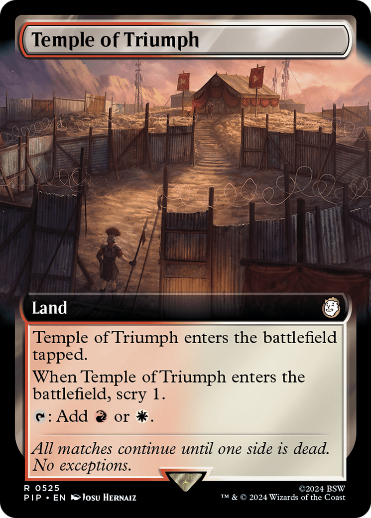 Temple of Triumph (Extended Art) [Fallout] - Trinity Hobby
