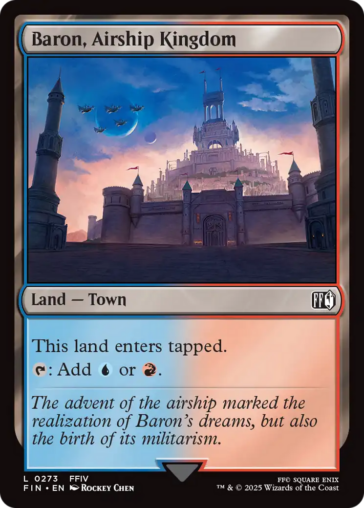 Baron, Airship Kingdom  [Foil]  (FIN-273) - [FINAL FANTASY] - Trinity Hobby