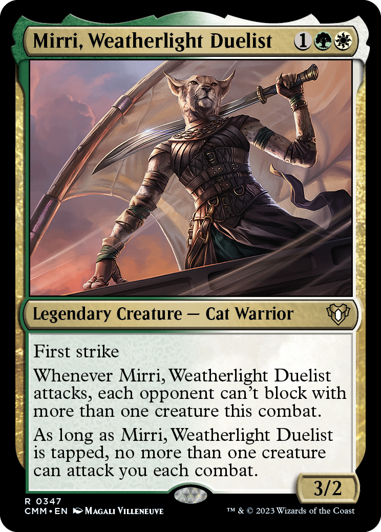 Mirri, Weatherlight Duelist [Commander Masters] - Trinity Hobby