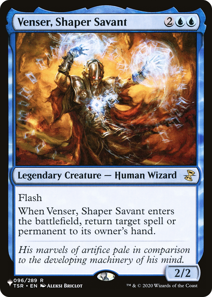 Venser, Shaper Savant [The List] - Trinity Hobby