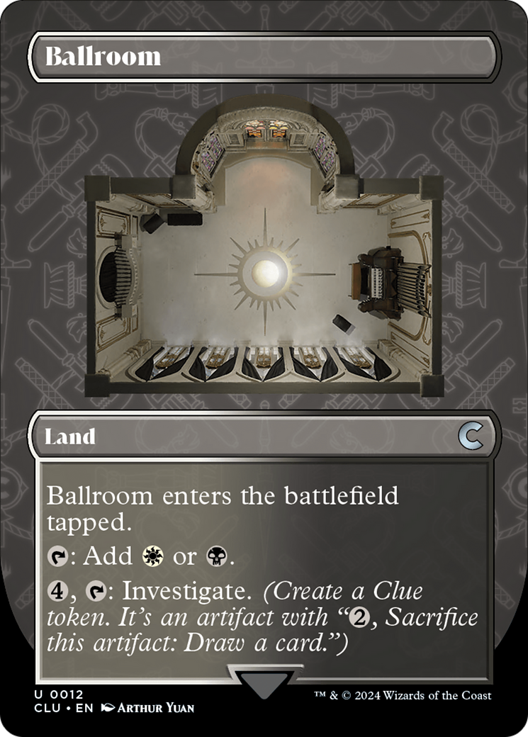 Ballroom (Borderless) [Ravnica: Clue Edition] - Trinity Hobby