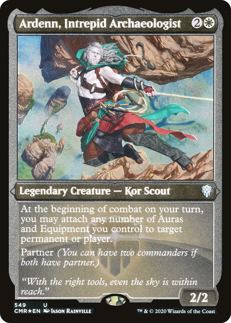 Ardenn, Intrepid Archaeologist (Etched) [Commander Legends] - Trinity Hobby