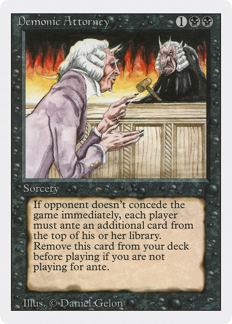 Demonic Attorney [Revised Edition] - Trinity Hobby