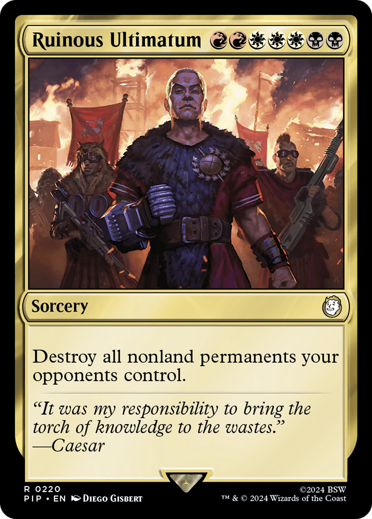 Ruinous Ultimatum [Fallout] - Trinity Hobby