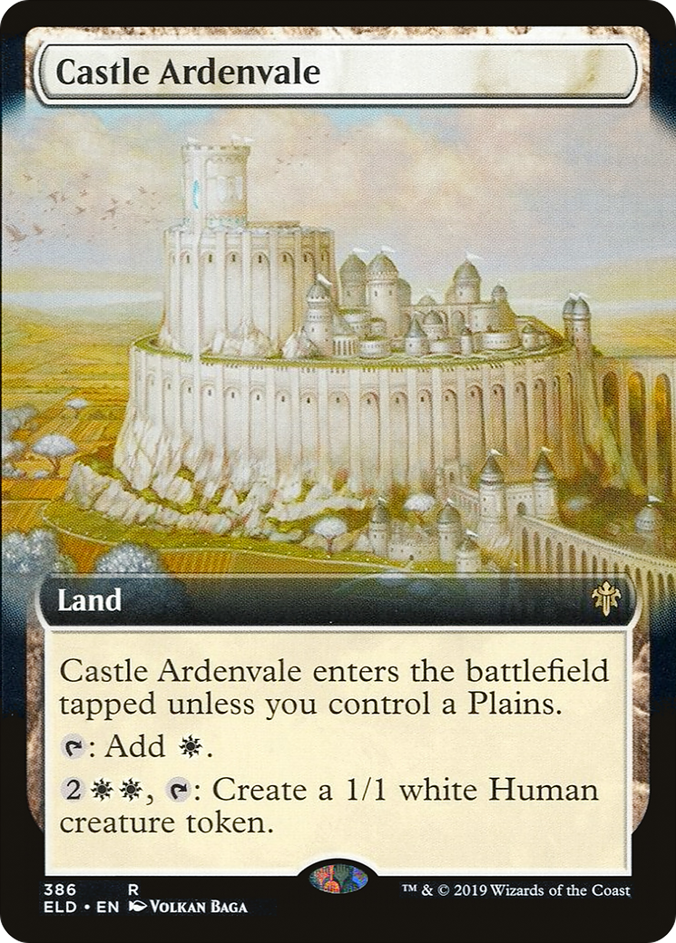 Castle Ardenvale (Extended Art) [Throne of Eldraine] - Trinity Hobby