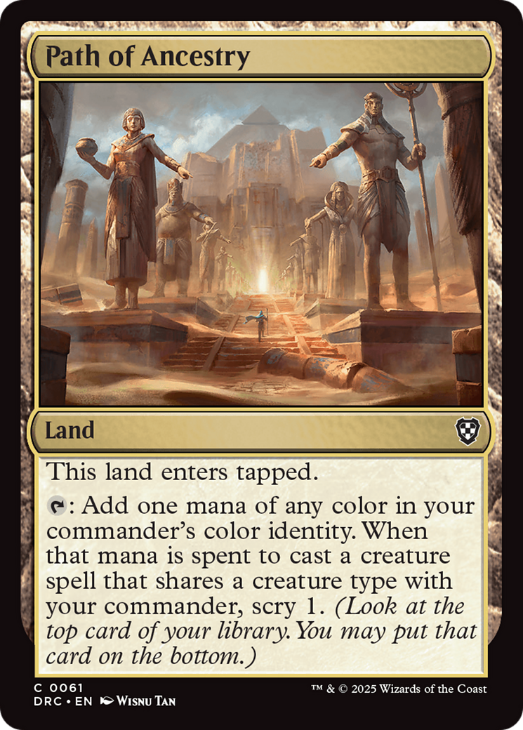 Path of Ancestry [Aetherdrift Commander] - Trinity Hobby