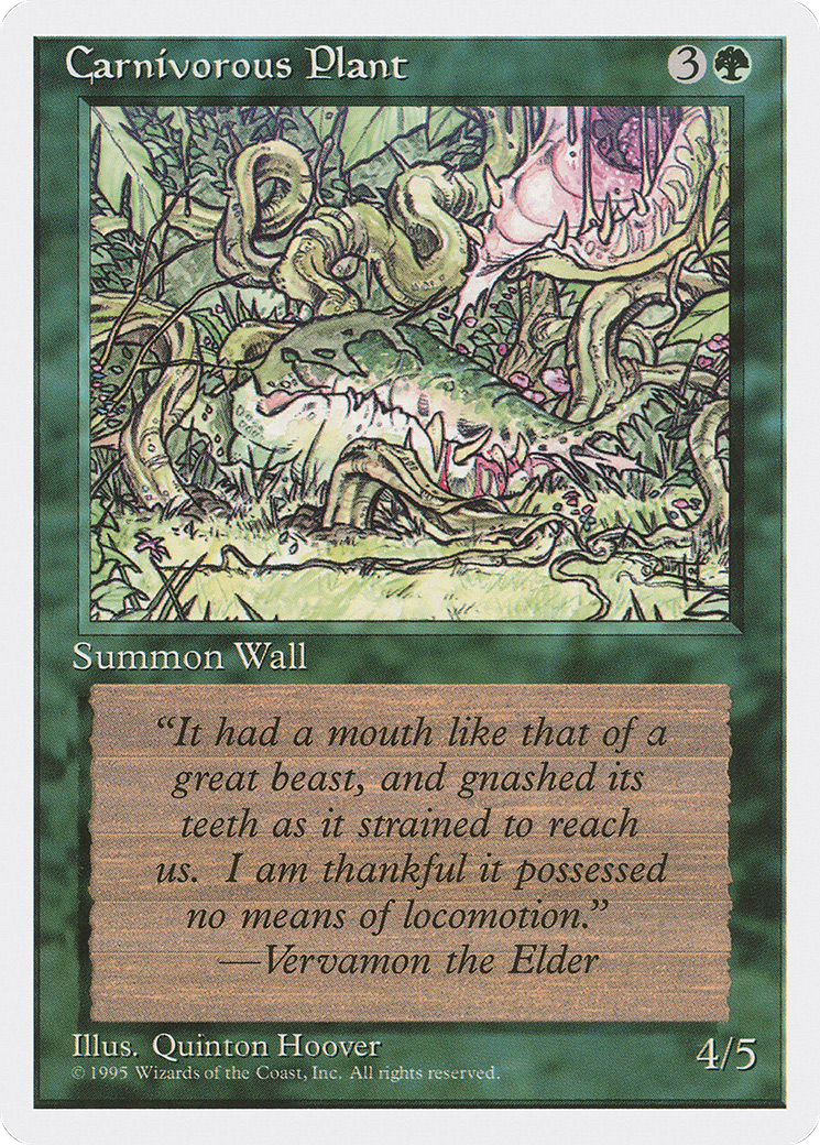 Carnivorous Plant [Fourth Edition] - Trinity Hobby