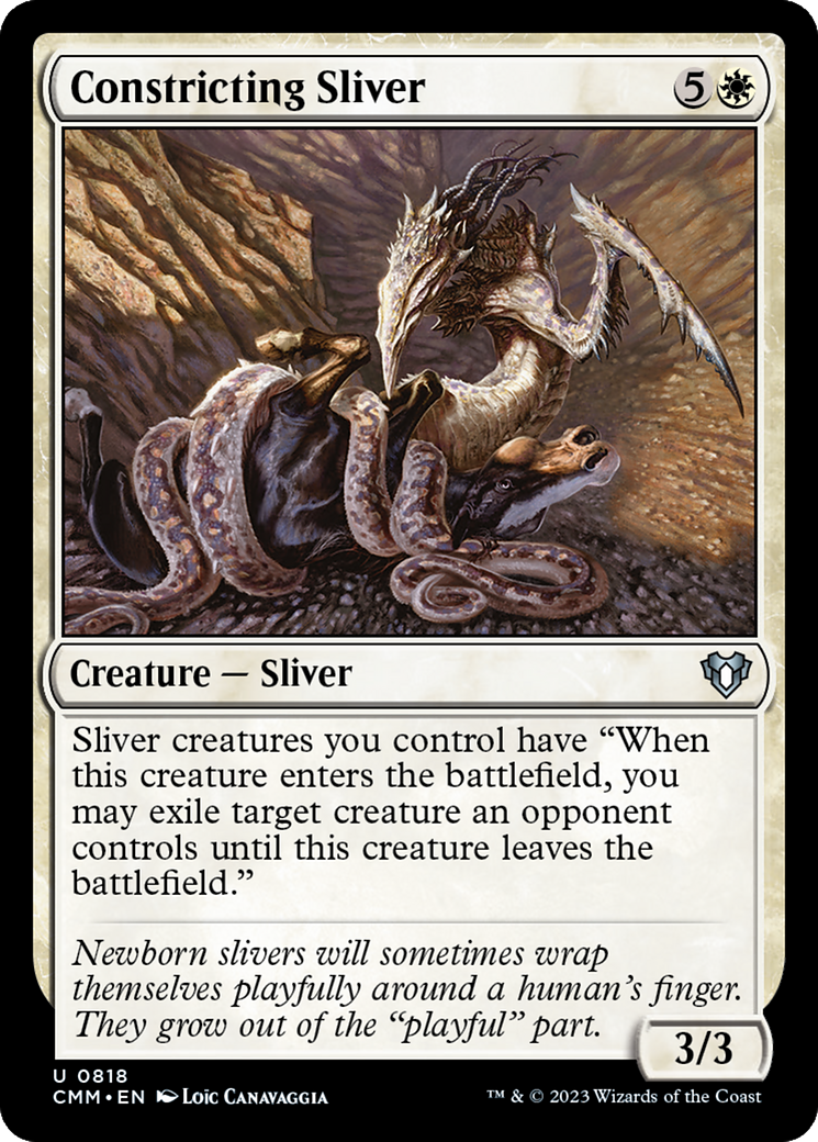 Constricting Sliver [Commander Masters] - Trinity Hobby