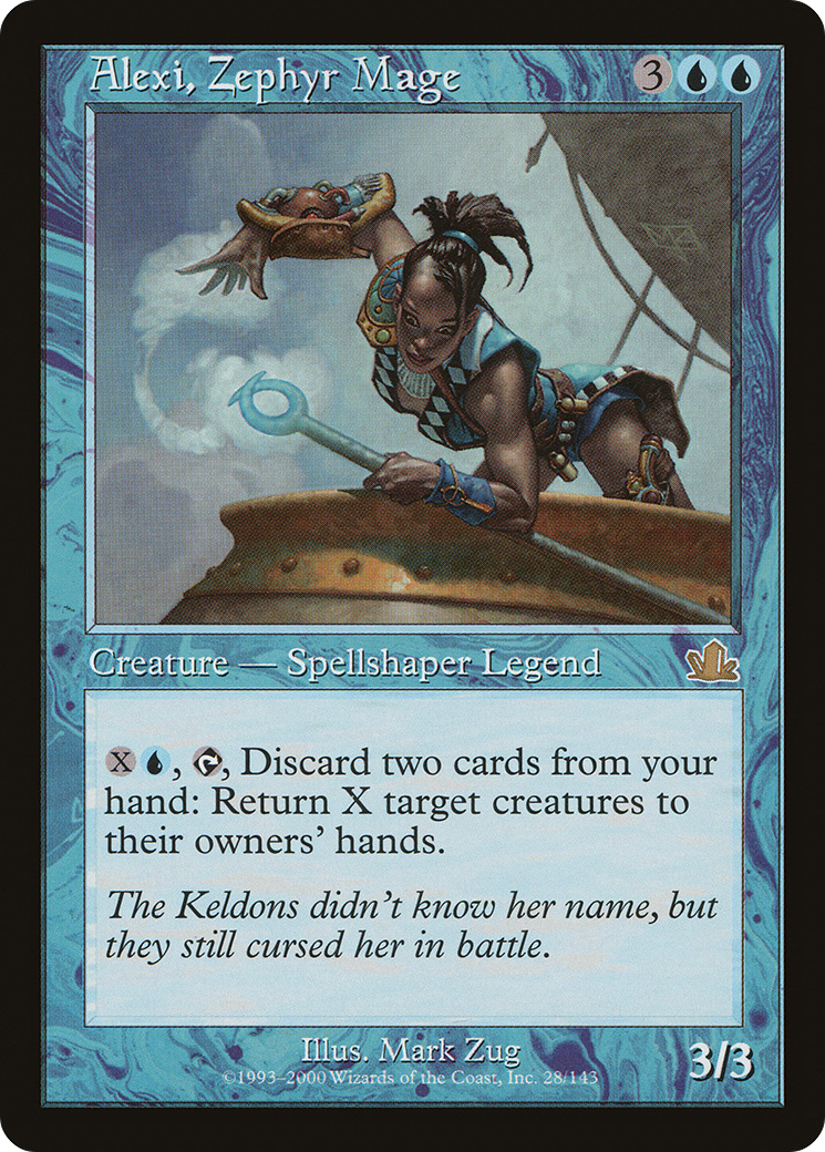 Alexi, Zephyr Mage [Prophecy] - Trinity Hobby