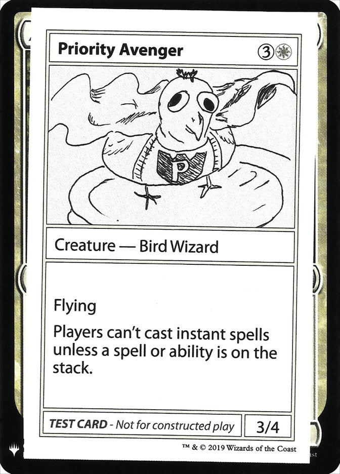 Priority Avenger [Mystery Booster Playtest Cards] - Trinity Hobby