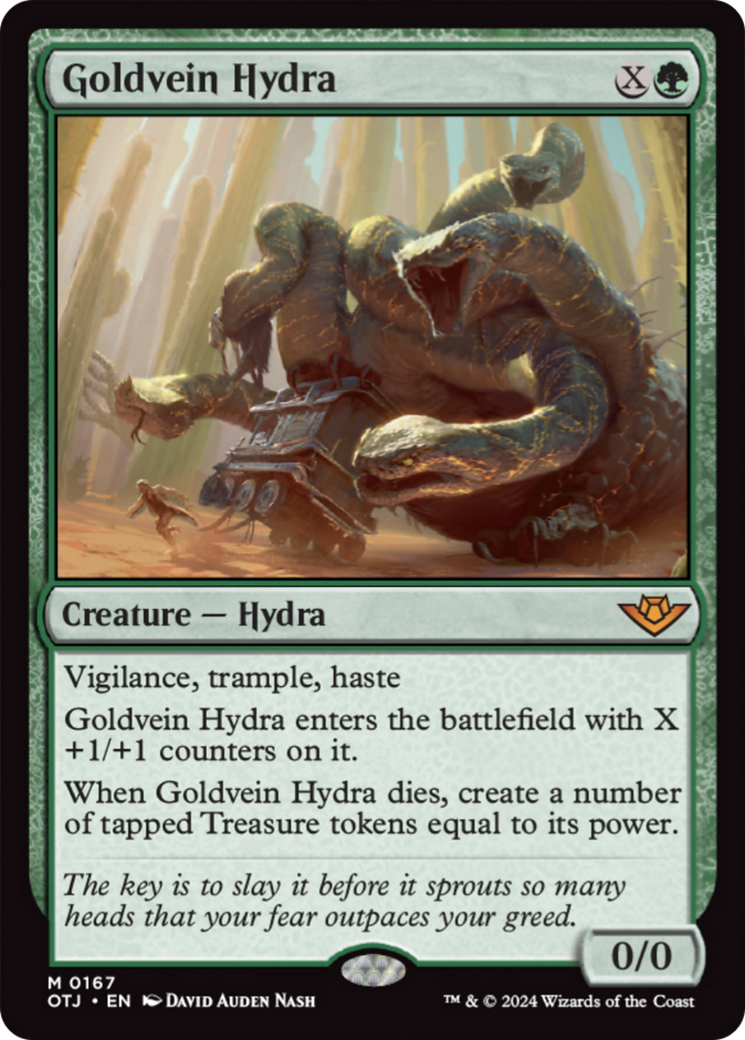 Goldvein Hydra [Outlaws of Thunder Junction] - Trinity Hobby