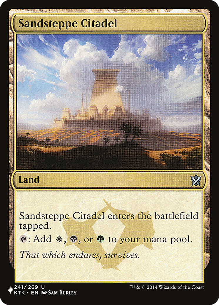 Sandsteppe Citadel [Secret Lair: From Cute to Brute] - Trinity Hobby
