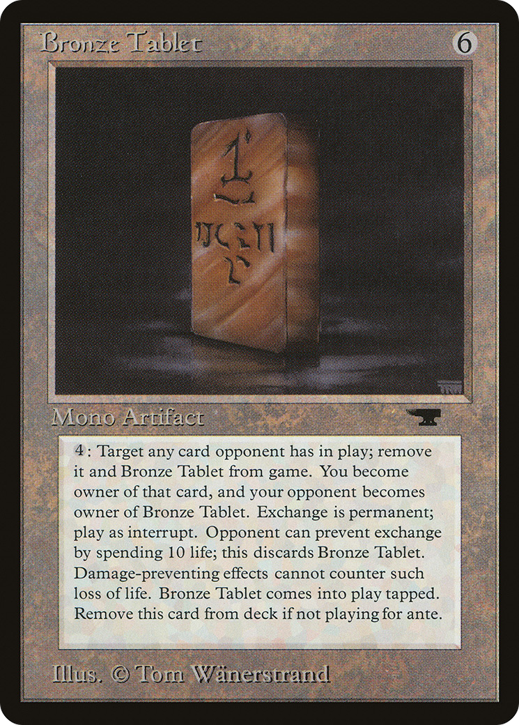 Bronze Tablet [Antiquities] - Trinity Hobby