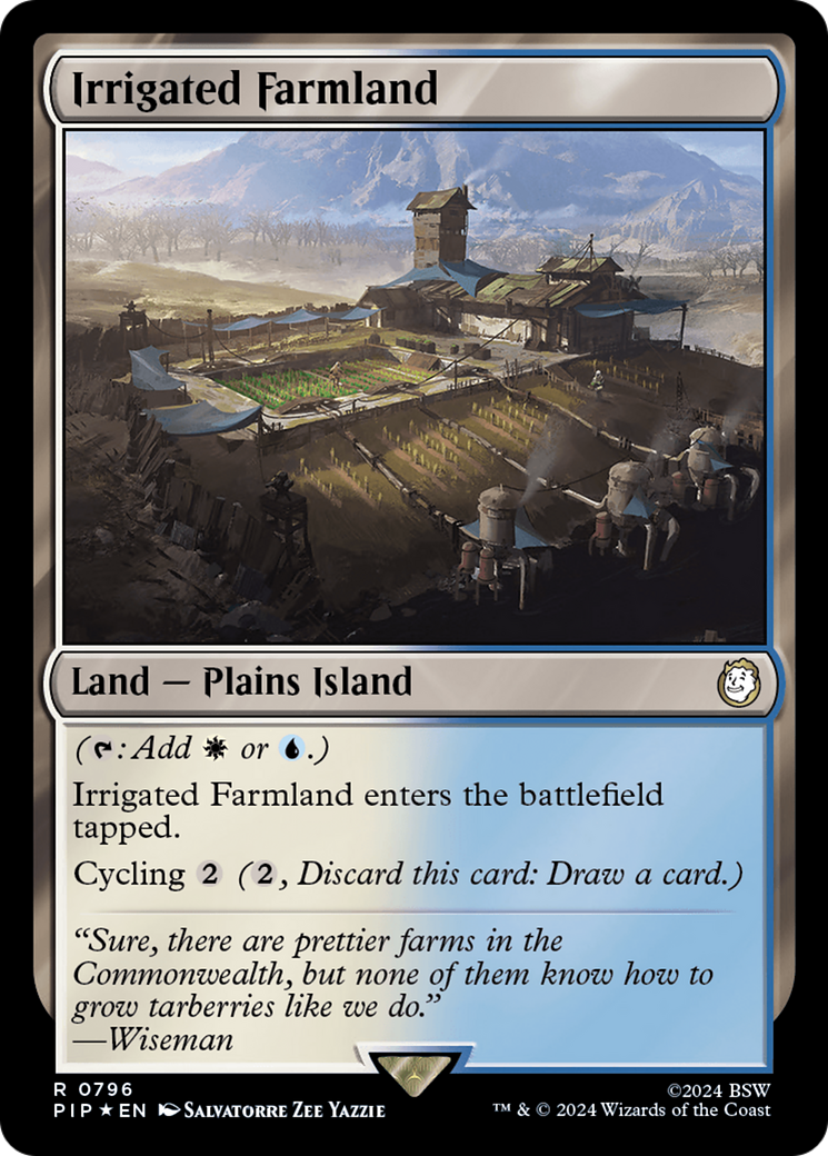 Irrigated Farmland (Surge Foil) [Fallout] - Trinity Hobby