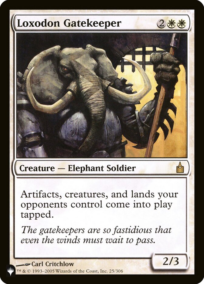 Loxodon Gatekeeper [The List] - Trinity Hobby