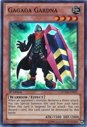 Gagaga Gardna [NUMH-EN021] Super Rare - Trinity Hobby