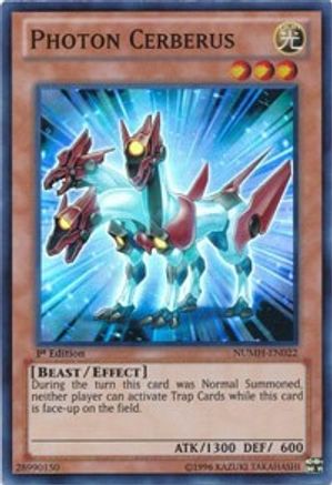 Photon Cerberus [NUMH-EN022] Super Rare - Trinity Hobby